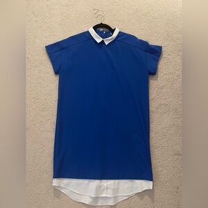 Zara Blue and White Women’s Boxy Dress